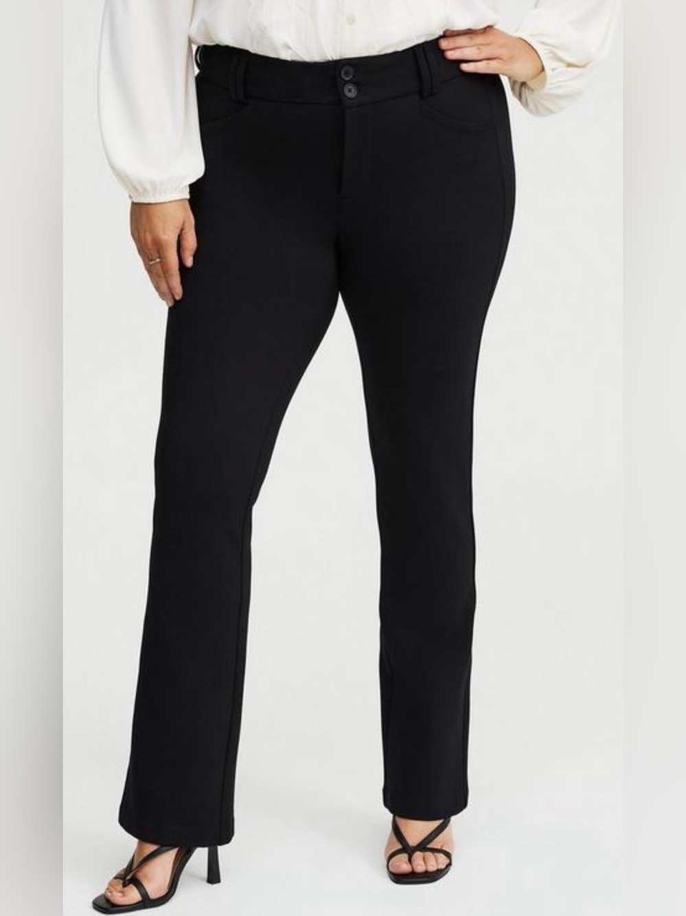 torrid Studio Trouser Bootcut Ponte Pants 16 TALL